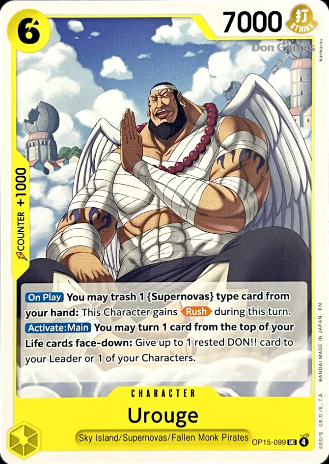 OP15-099 Urouge Character Card