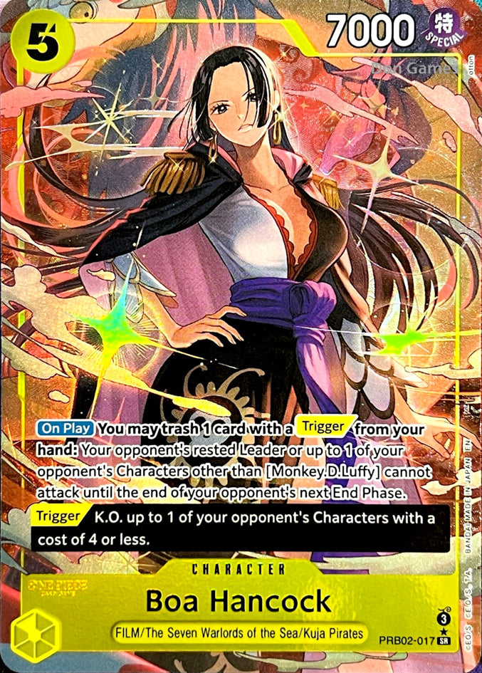 PRB02-017 Boa Hancock Character Card Alternate Art
