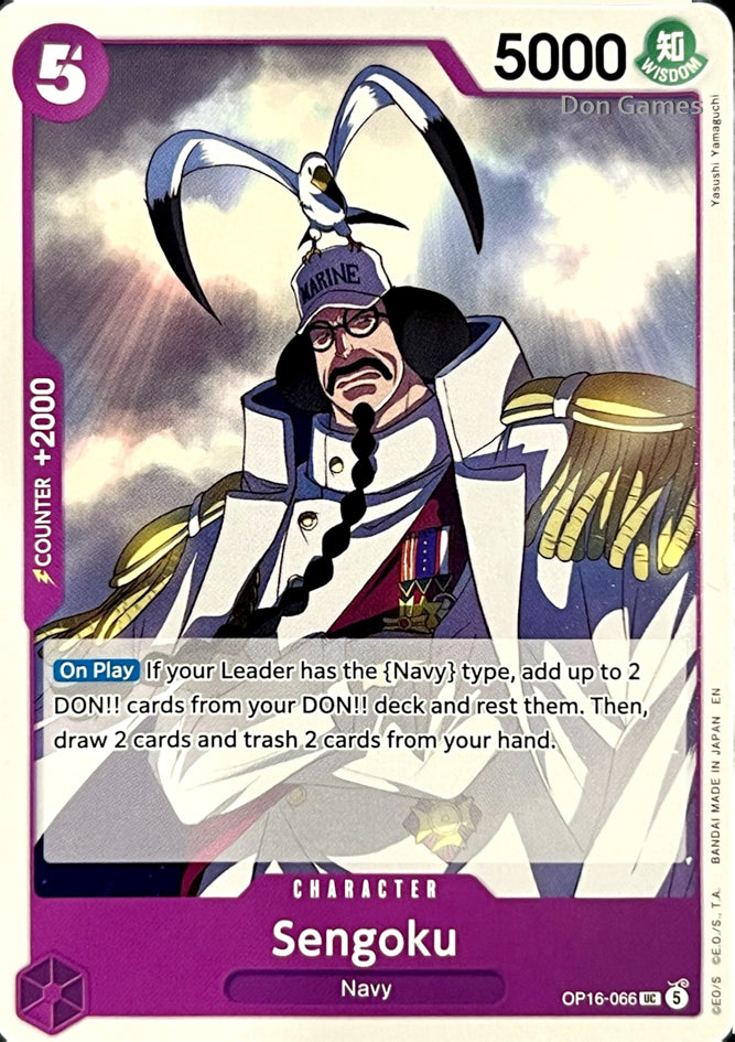OP16-066 Sengoku Character Card