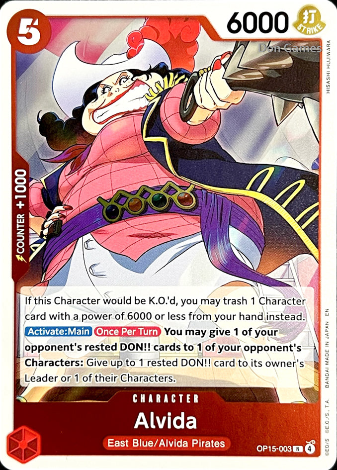 OP15-003 Alvida Character Card