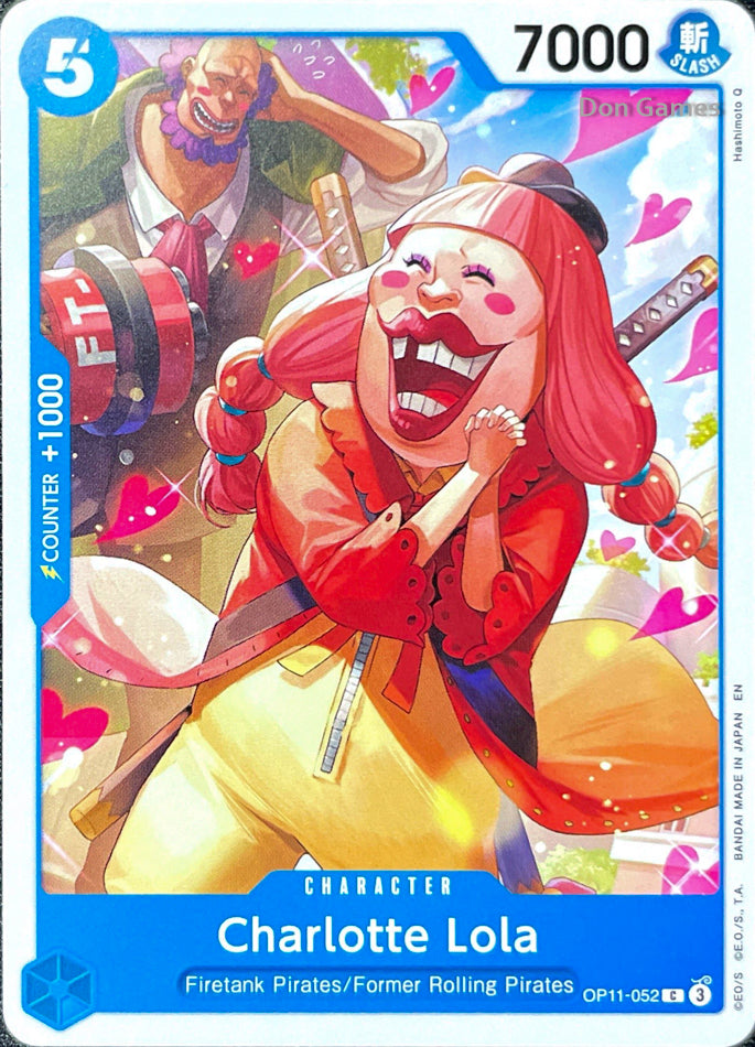 OP11-052 Charlotte Lola Character Card