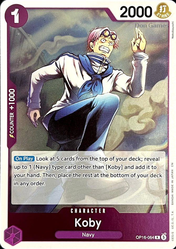 OP16-064 Koby Character Card