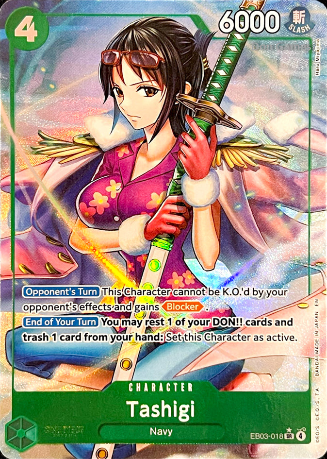 EB03-018 Tashigi Character Card Alternate Art