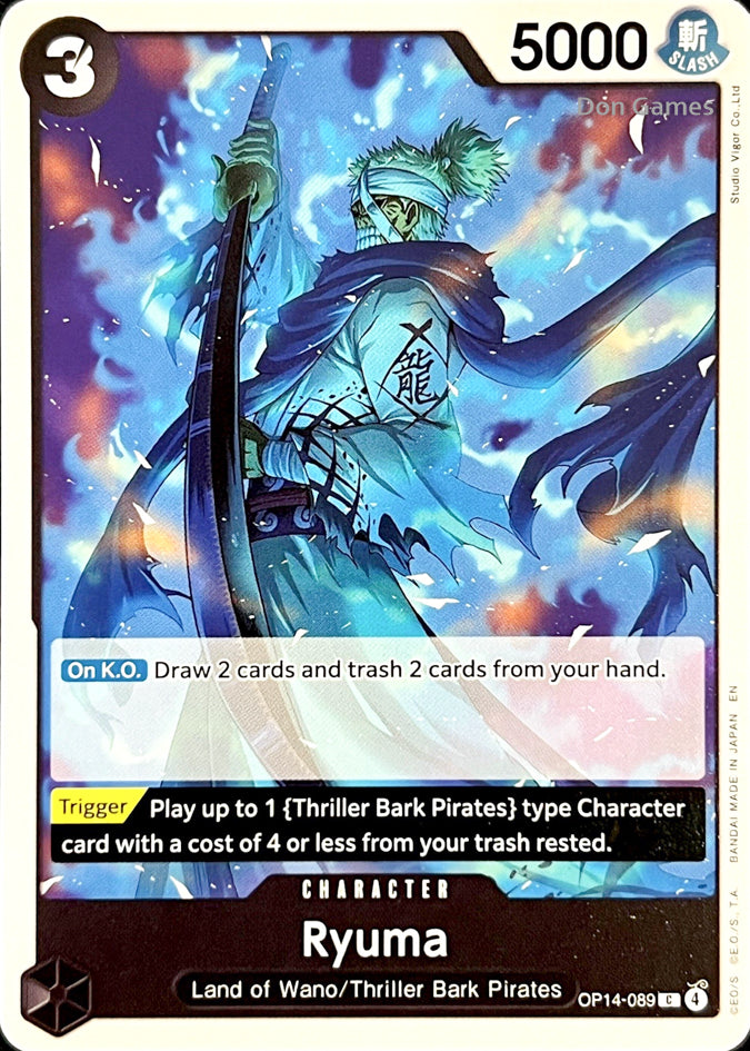 OP14-089 Ryuma Character Card