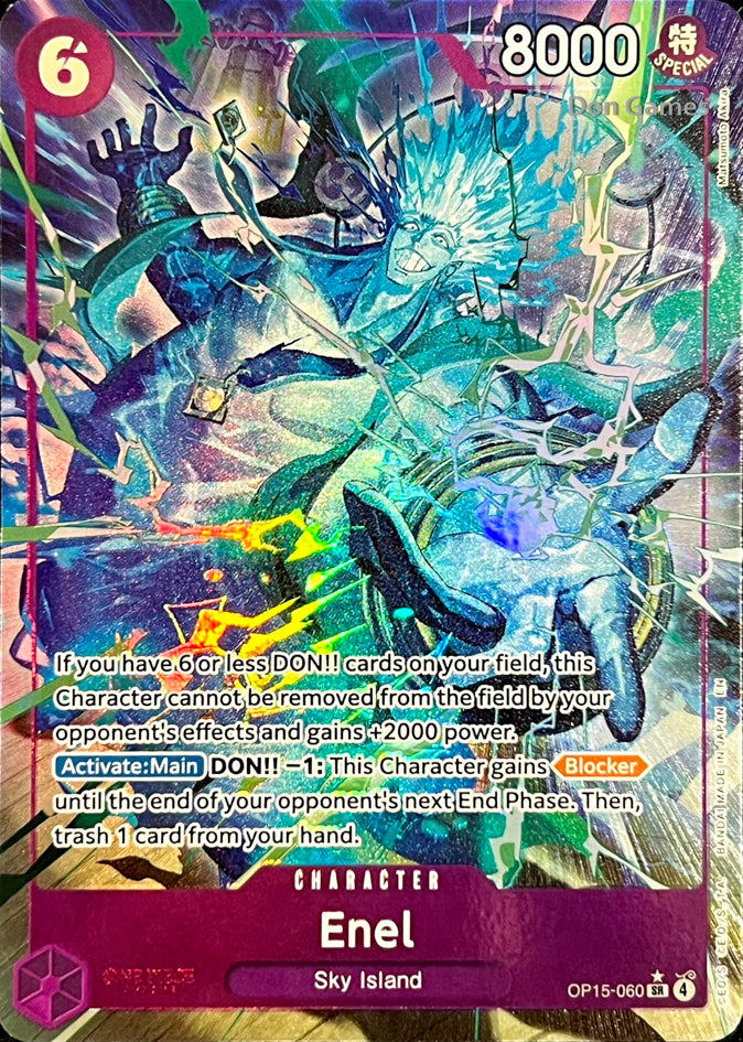 OP15-060 Enel Character Card Alternate Art