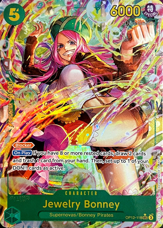 OP12-118 Jewelry Bonney Character Card Alternate Art