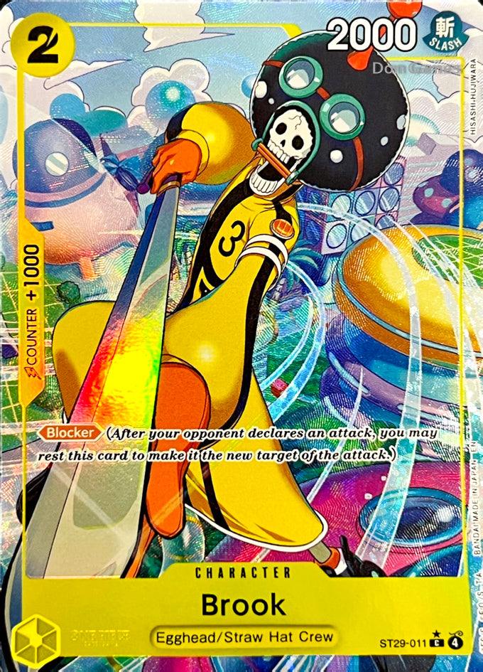 ST29-011 Brook Character Card Extended Art