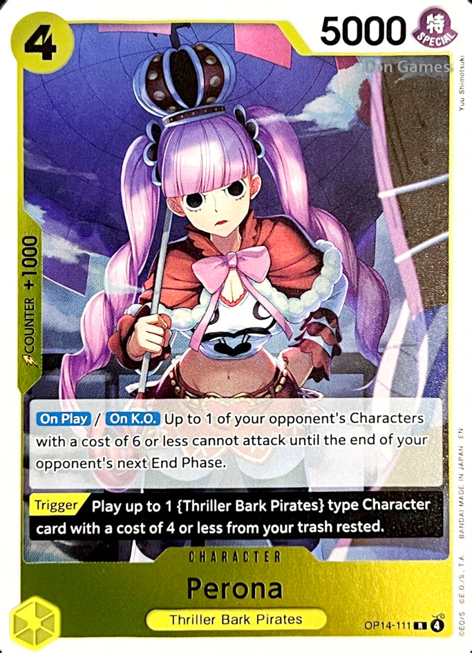 OP14-111 Perona Character Card