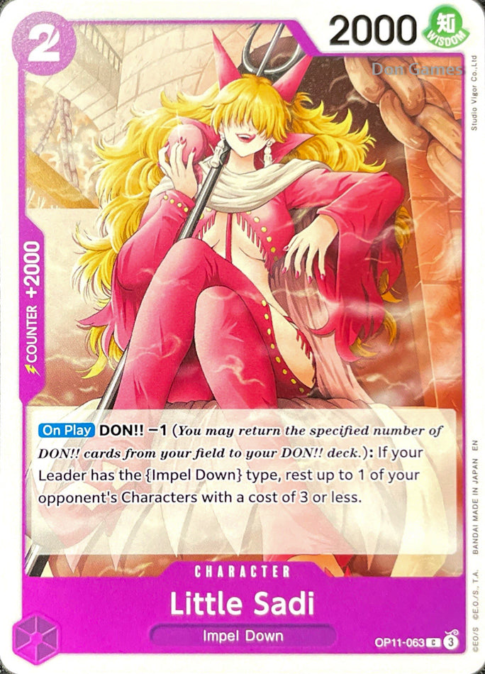 OP11-063 Little Sadi Character Card