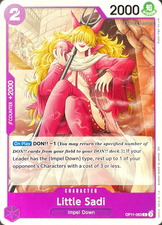 OP11-063 Little Sadi Character Card