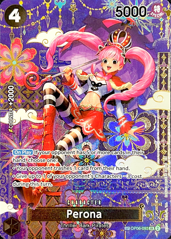 OP06-093 Perona Character Card Special Alternate Art