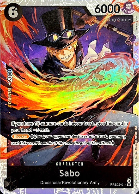 PRB02-014 Sabo Character Card