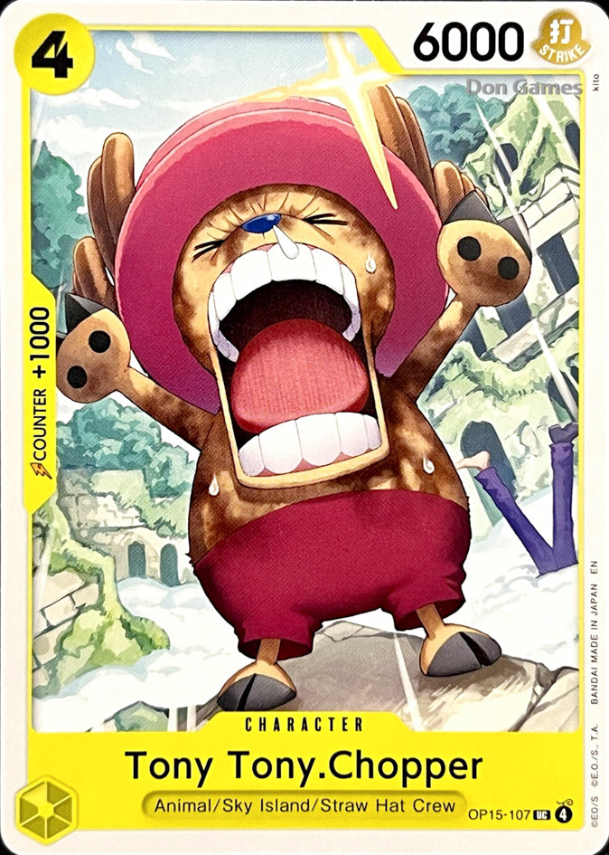 OP15-107 Tony Tony. Chopper Character Card