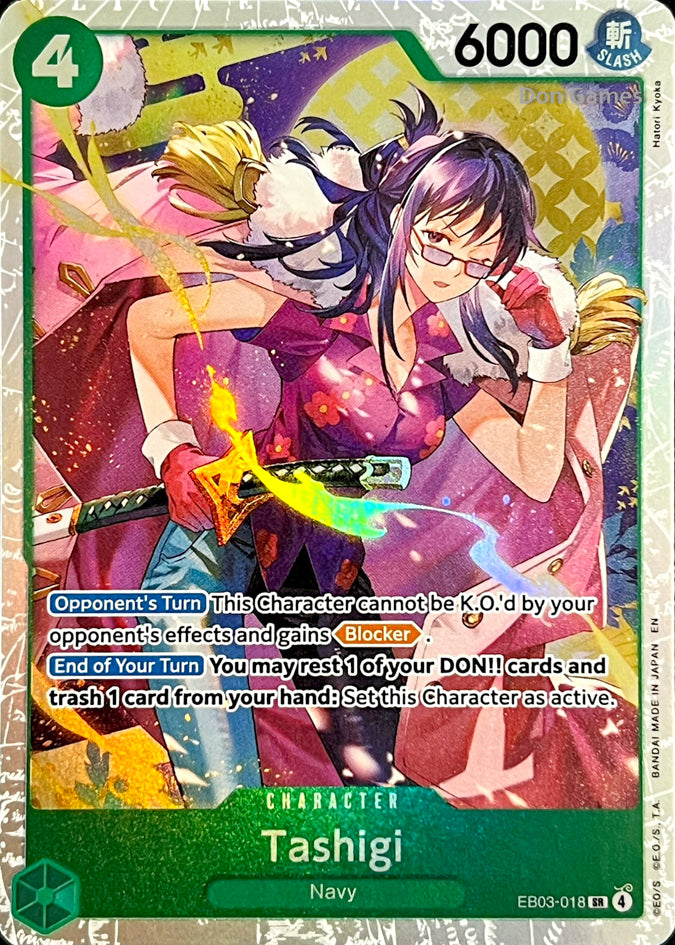 EB03-018 Tashigi Character Card