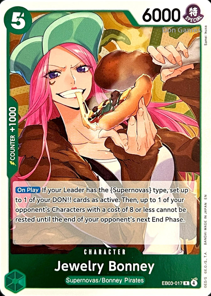 EB03-017 Jewelry Bonney Character Card