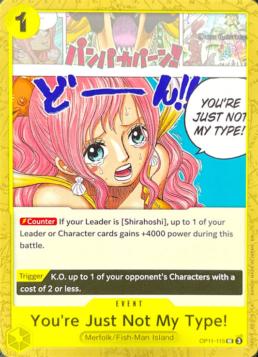 OP11-115 You're Just Not My Type Event Card