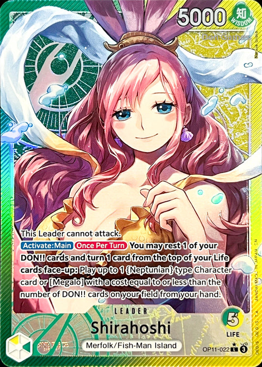 OP11-022 Shirahoshi Leader Card Alternate Art