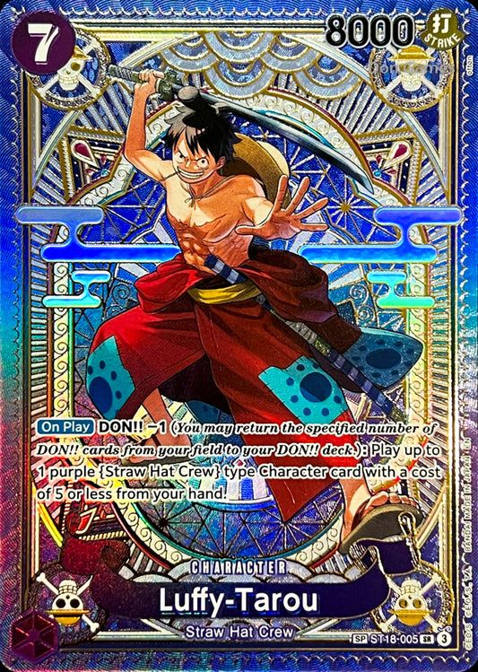 ST18-005 Luffy-Tarou Character Card SP Alternate Art