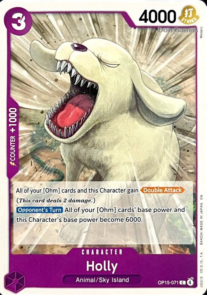 OP15-071 Holly Character Card