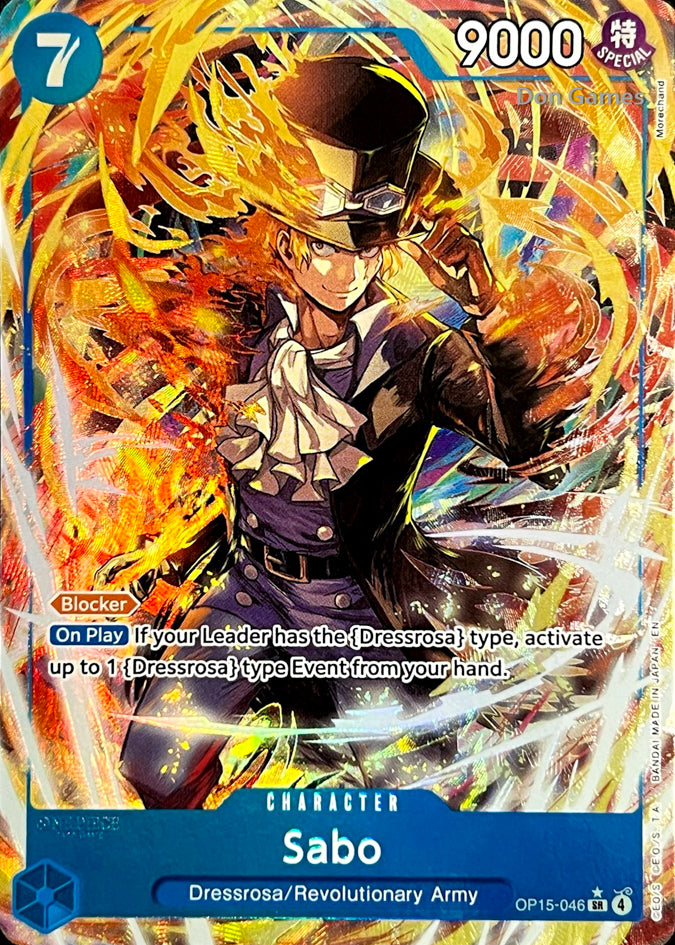 OP15-046 Sabo Character Card Alternate Art