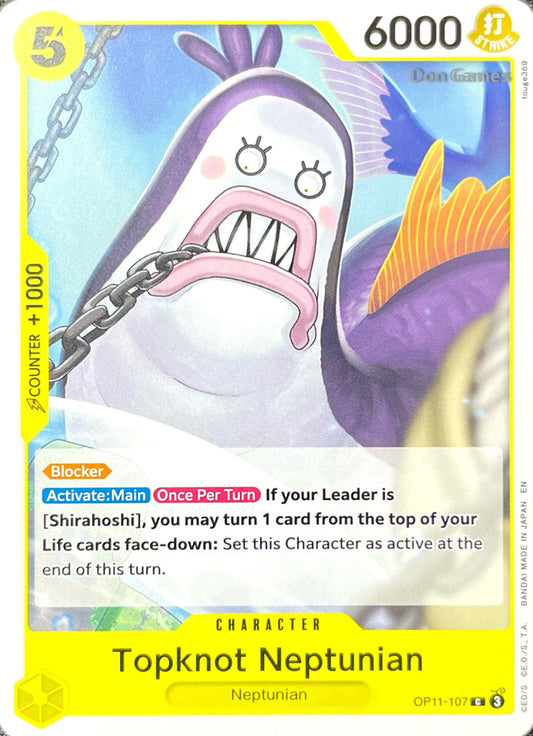 OP11-107 Topknot Neptunian Character Card