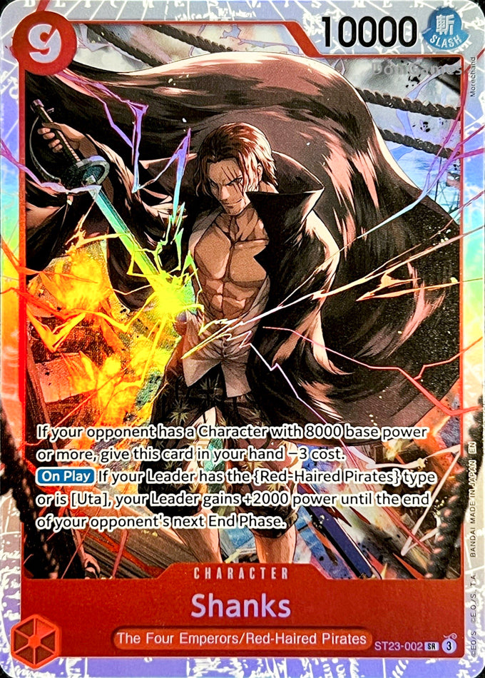 ST23-002 Shanks Character Card