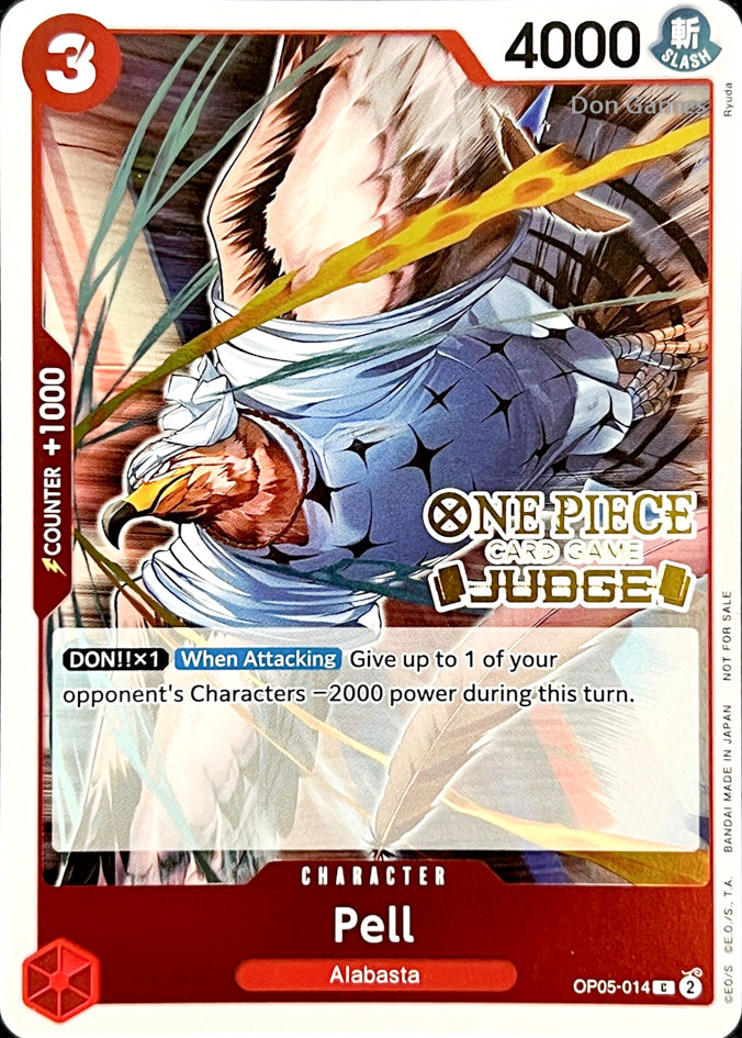 OP05-014 Pell Character Card Judge Stamp