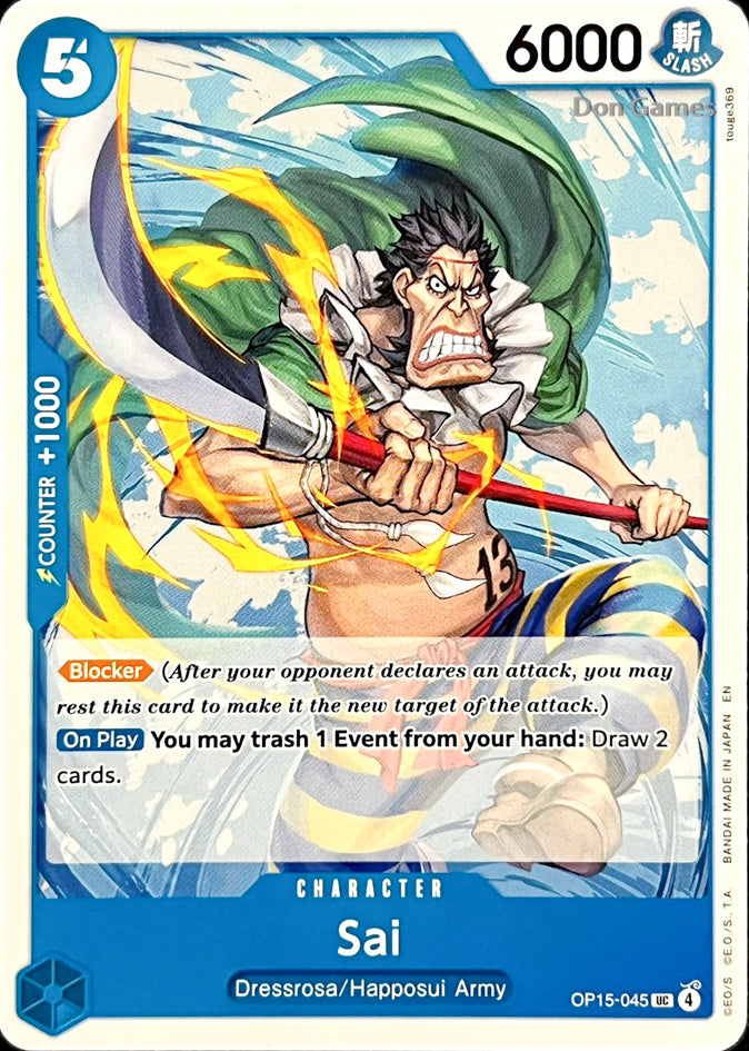 OP15-045 Sai Character Card
