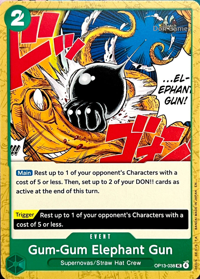 OP13-038 Gum-Gum Elephant Gun Event Card