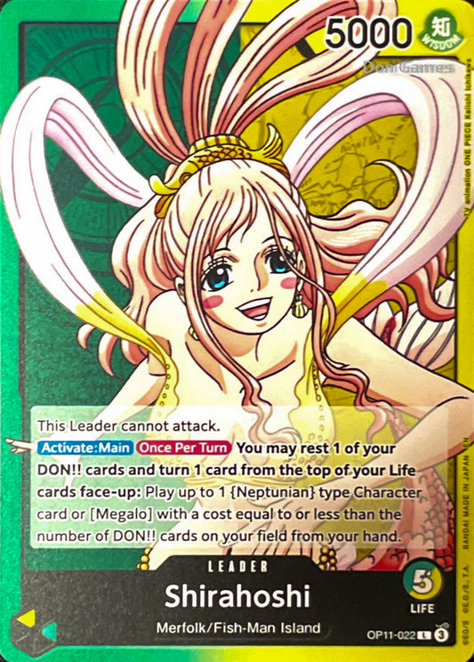 OP11-022 Shirahoshi Leader Card