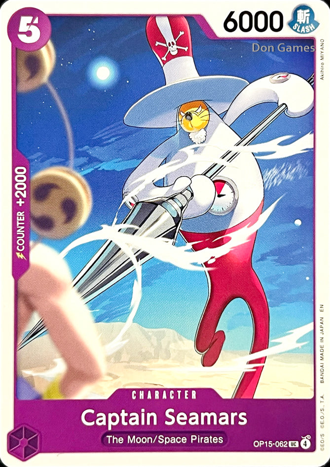 OP15-062 Captain Seamars Character Card