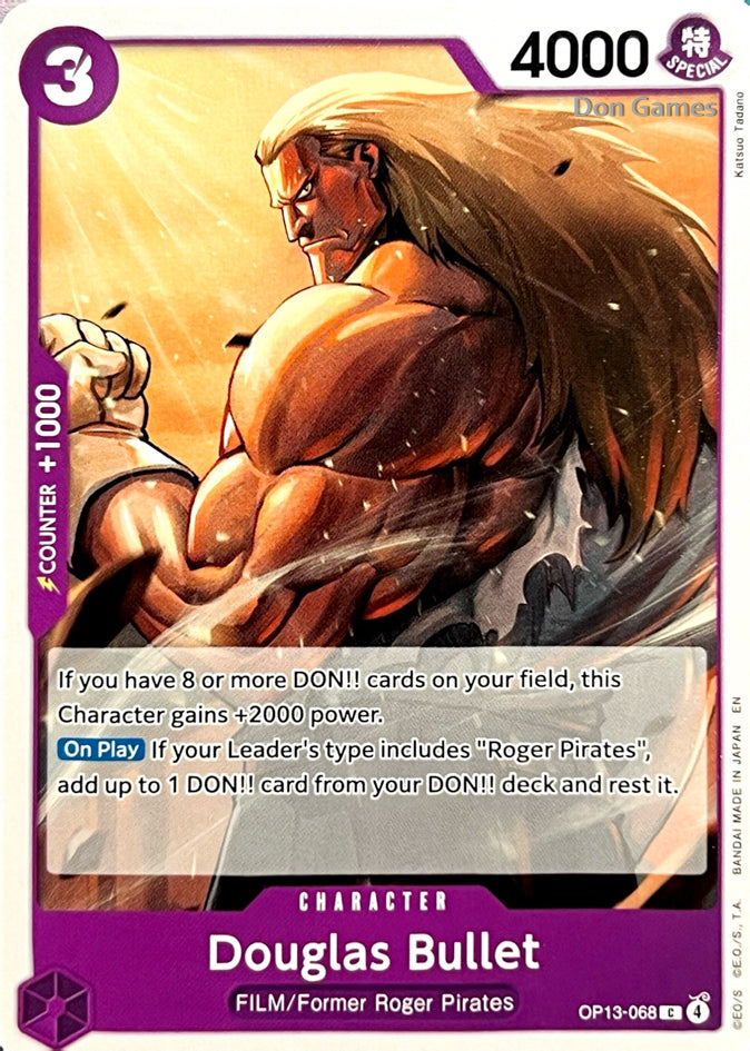 OP13-068 Douglas Bullet Character Card
