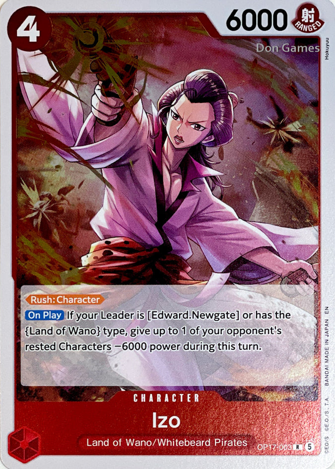 OP17-003 Izo Character Card