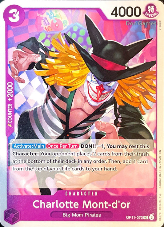 OP11-072 Charlotte Mont-d'or Character Card