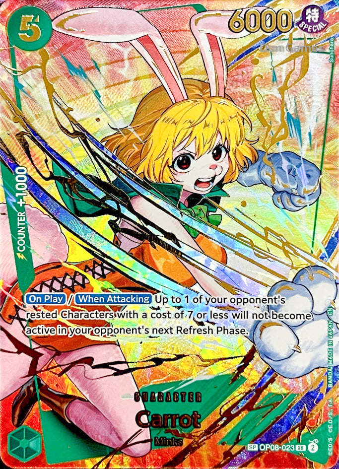 OP08-023 Carrot Character Card Special Alternate Art (PRB-02)