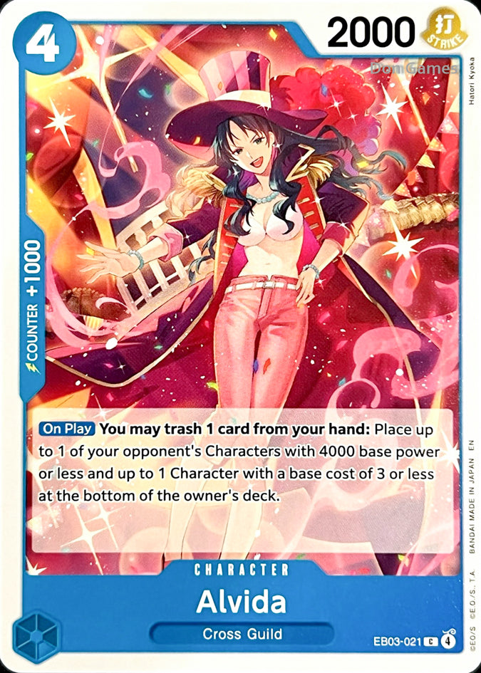EB03-021 Alvida Character Card