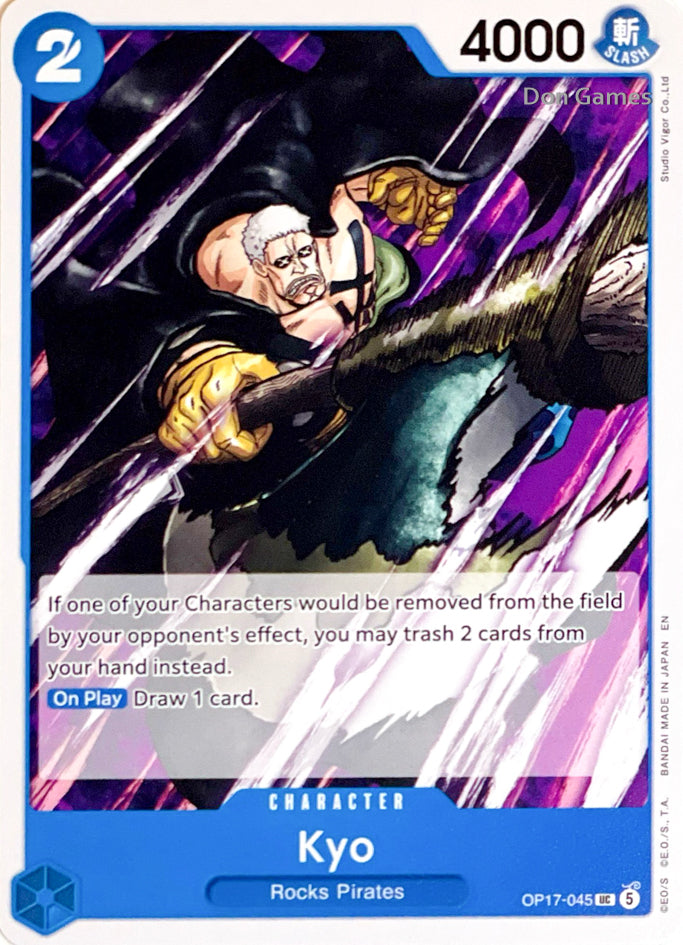 OP17-045 Kyo Character Card