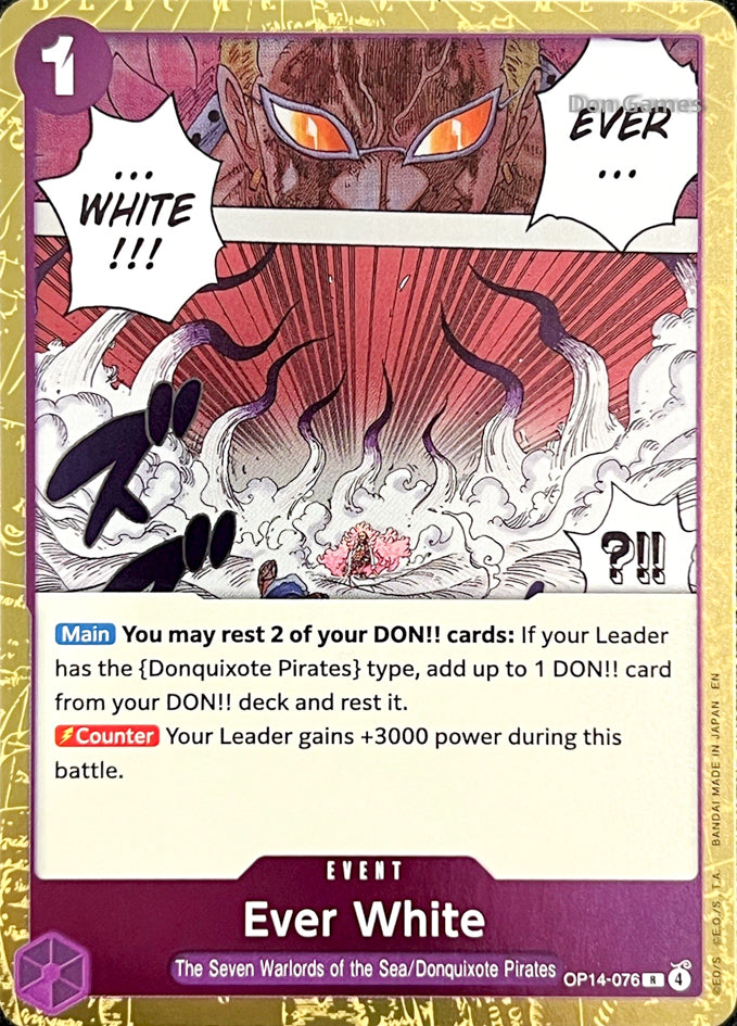 OP14-076 Ever White Event Card