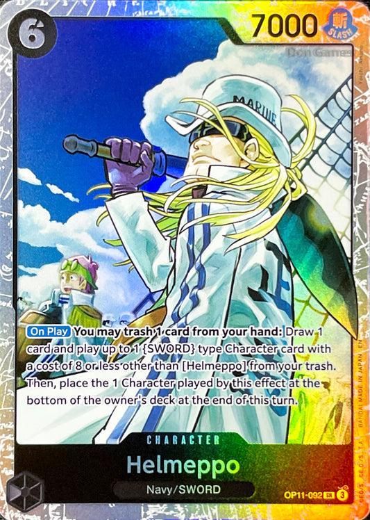 OP11-092 Helmeppo Character Card