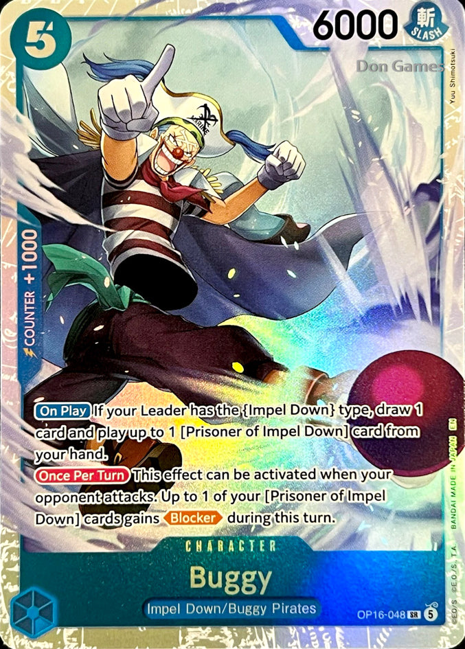 OP16-048 Buggy Character Card