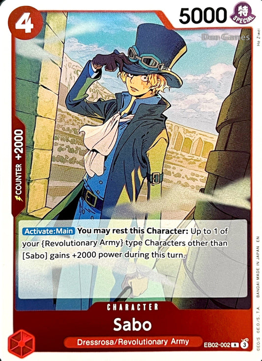 EB02-002 Sabo Character Card