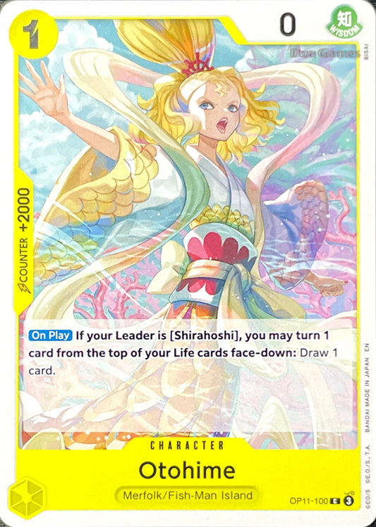 OP11-100 Otohime Character Card