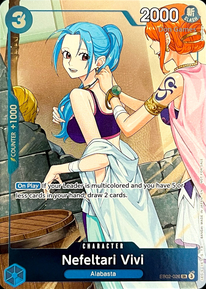 EB02-026 Nefeltari Vivi Character Card Alternate Art Dash Pack