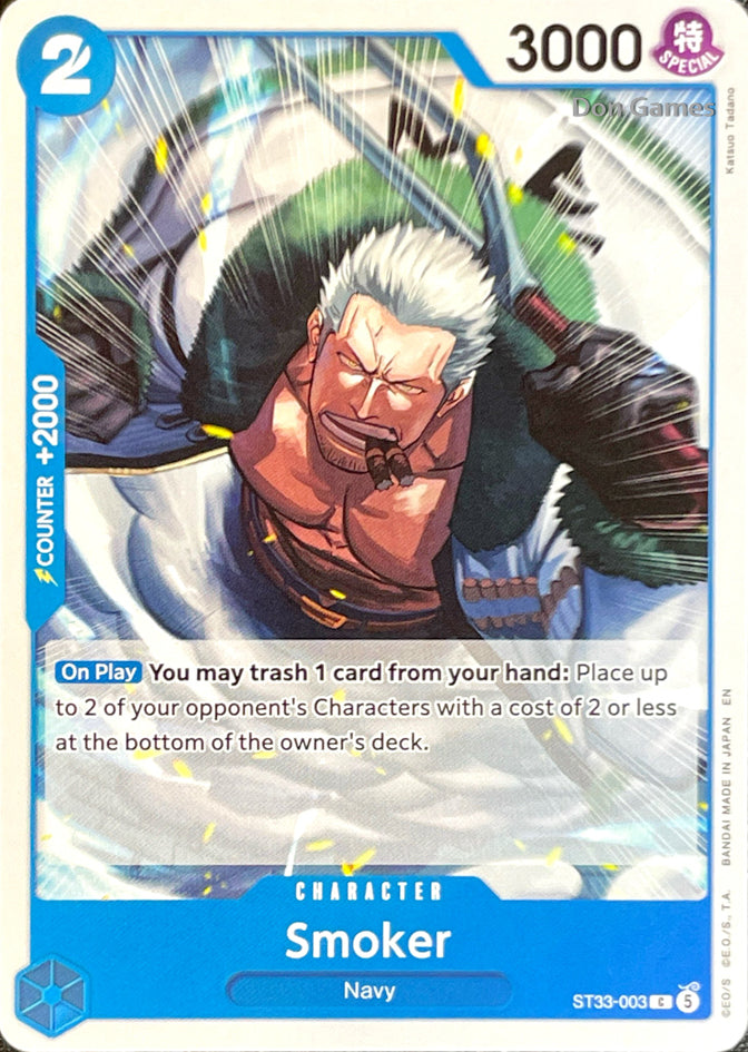 ST33-003 Smoker Character Card
