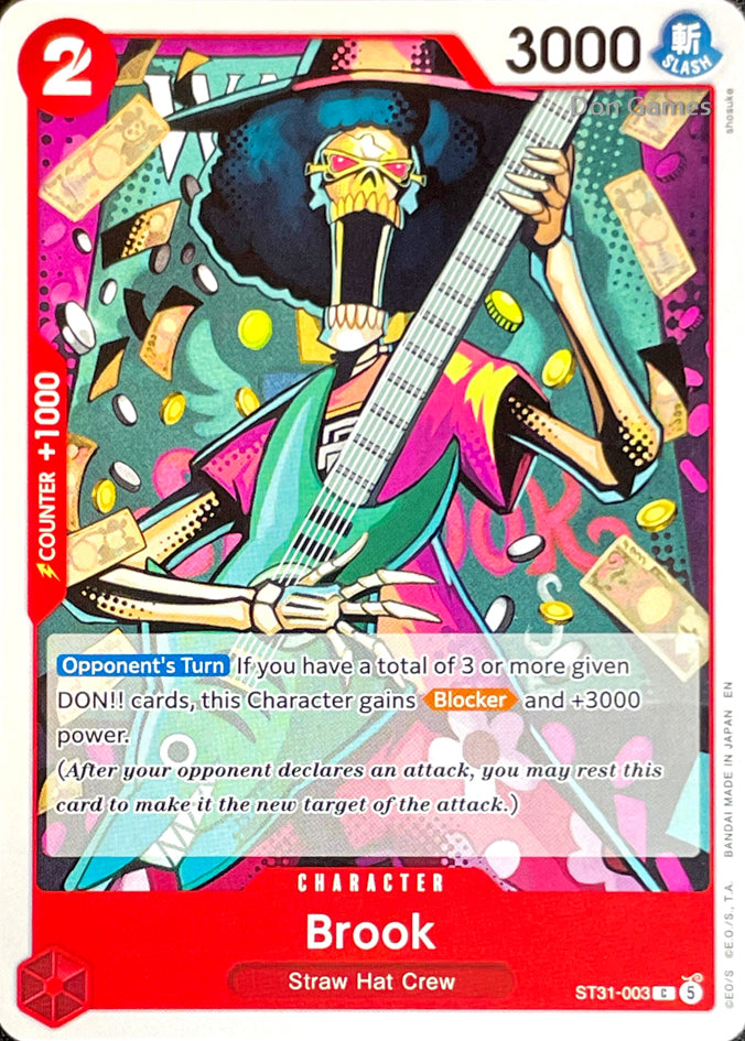ST31-003 Brook Character Card