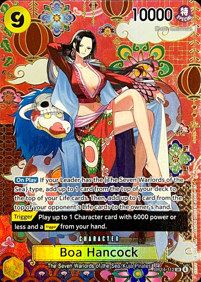 OP14-112 Boa Hancock Character Card Special Alternate Art