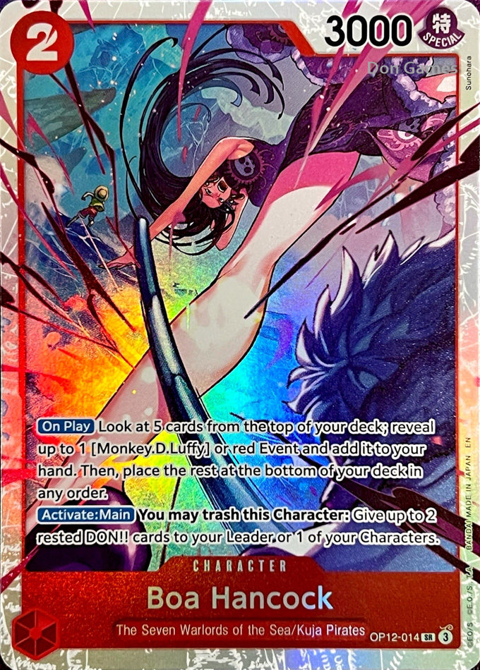 OP12-014 Boa Hancock Character Card
