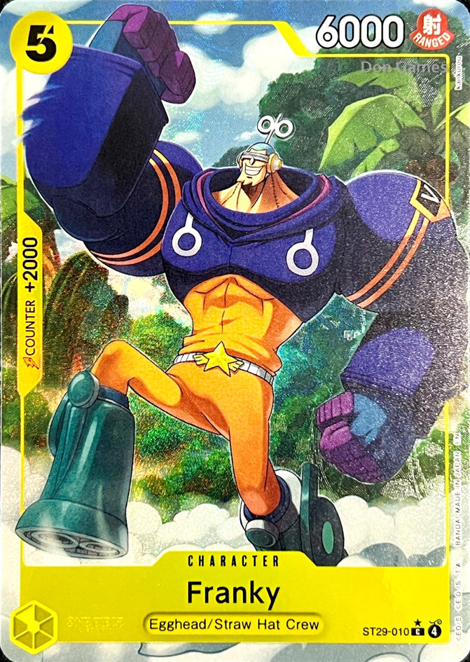 ST29-010 Franky Character Card Extended Art