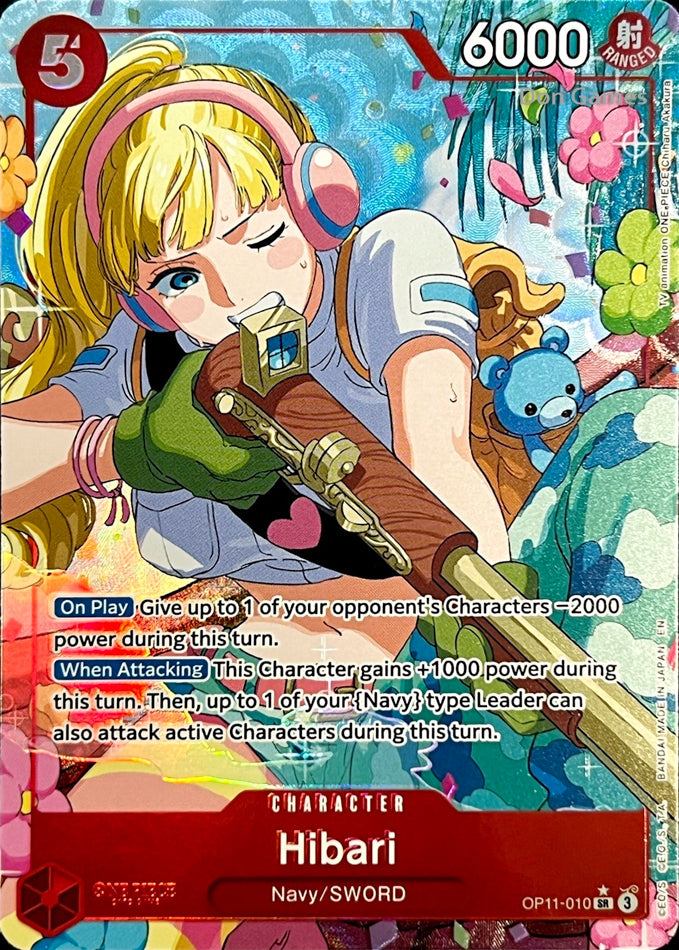 OP11-010 Hibari Character Card Alternate Art