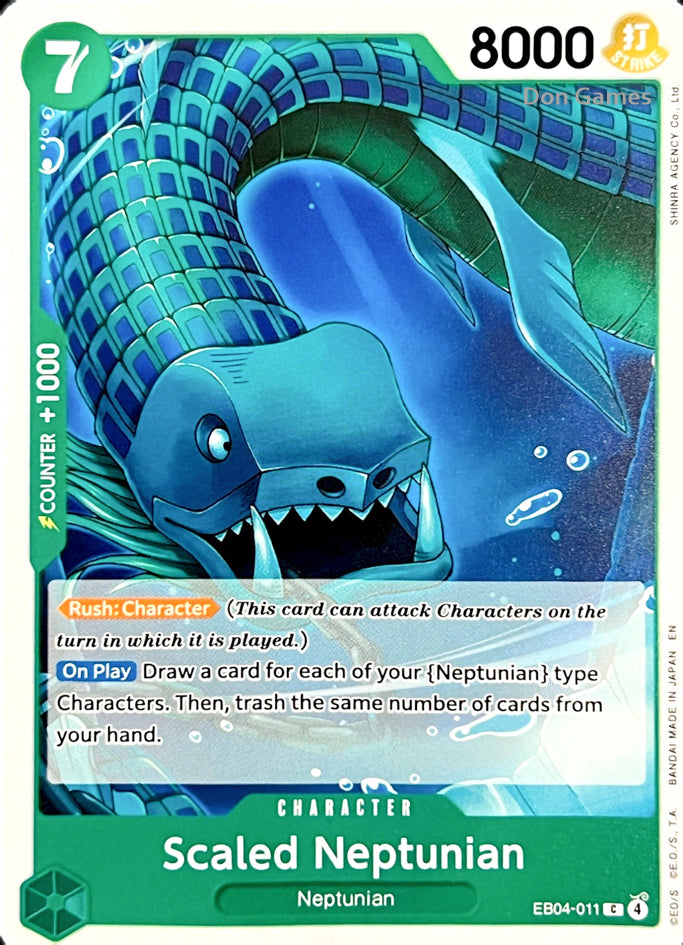 EB04-011 Scaled Neptunian Character Card